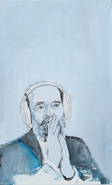 Avro P&auml;rt Listening to His Own Music